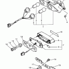 YZF 600R Фонарь задний