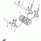 YZ 80 Вилки переключения