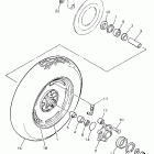 VMX12H V-MAX 1200 Заднее колесо