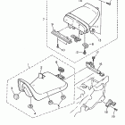FRZ 600R Сидение