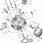 SEROW-XT 225 Головка цилиндра