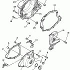 SEROW-XT 225 Крышка картера двигателя