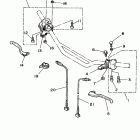 TW 200E Рулевые переключатели