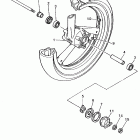 YZF 600R Переднее колесо