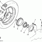 PW 50 Заднее колесо