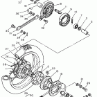 PW80H Заднее колесо