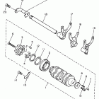 XJ600SH Seca II Вилки переключения
