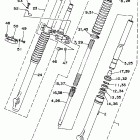 RT 180 Передняя вилка