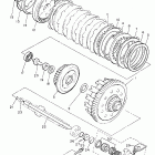 VMX12H V-MAX 1200 Сцепление