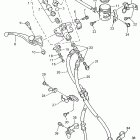 YZF 750R Главный тормозной цилиндр,передний