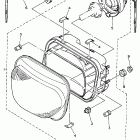 XJ600SH Seca II Фара