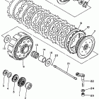 YZ 250 Сцепление