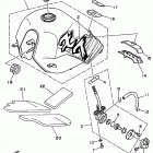 SEROW-XT 225 Топливный бак