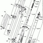 YZ 80 Передняя вилка