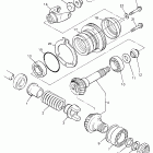 VMX12H V-MAX 1200 Промежуточный ведущий вал