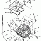 XT 350 Головка цилиндра