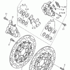 FRZ 600R Передний тормозной суппорт