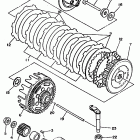 YZ 80 Сцепление