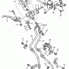 YZF 600R Главный тормозной цилиндр,передний