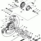 RT 100 Заднее колесо