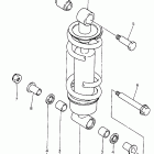 XJ600SH Seca II Задняя подвеска