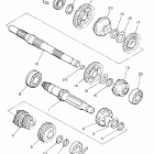 VMX12H V-MAX 1200 Трансмиссия