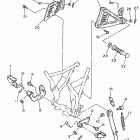 XT 600 Подножки