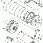 TW 200E Сцепление