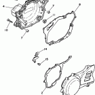 XT 350 Крышка картера двигателя