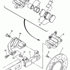 YZ 80 Задний суппорт тормозной
