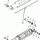 XT 350 Задняя подвеска