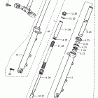 FRZ600R Передняя вилка