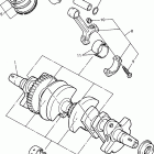 YZF600RG Коленвал