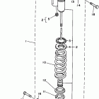 WR 250 Задняя подвеска