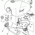 XV 250 Топливный бак