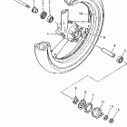 YZF600RG Переднее колесо