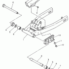 XJ 600S Бугель (задний рычаг)