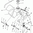 YZ 80 Топливный бак