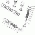 XJ 600S Клапана