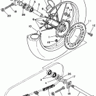 YZ 250 Заднее колесо