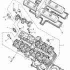FRZ600R Головка цилиндра