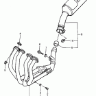 YZF600RG Выхлопная система