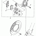 YZ 250 Передний тормозной суппорт
