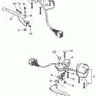 FRZ600R Рулевые переключатели