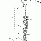 YZ125G1 Задняя подвеска