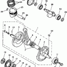 XT 350 Коленвал