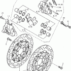 YZF600RG Передний тормозной суппорт