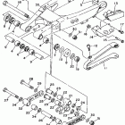 WR 250 Бугель (задний рычаг)