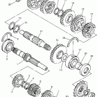 YZF600RG Трансмиссия