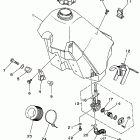 WR 250 Топливный бак